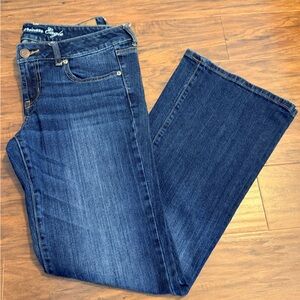 American Eagle Outfitters Dark Blue Flare Jeans